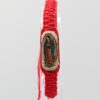 Virgin Mary Adult Bracelet | Realistic Image |Red