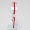 Red Evil Eye Newborn/Toddler Bracelet | Red Czech Beads & Rose Quartz