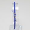 Blue Evil Eye Newborn/Toddler Bracelet | Blue Czech Beads