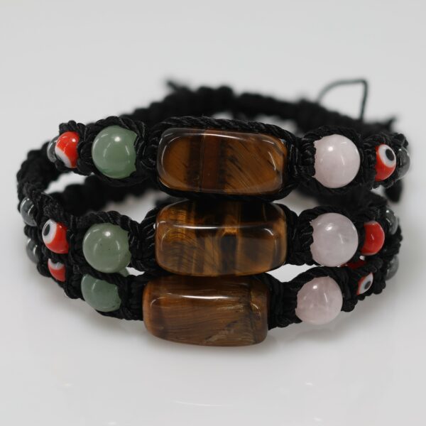 Abundance, Love, Health, and Protection Adult Bracelet | Black