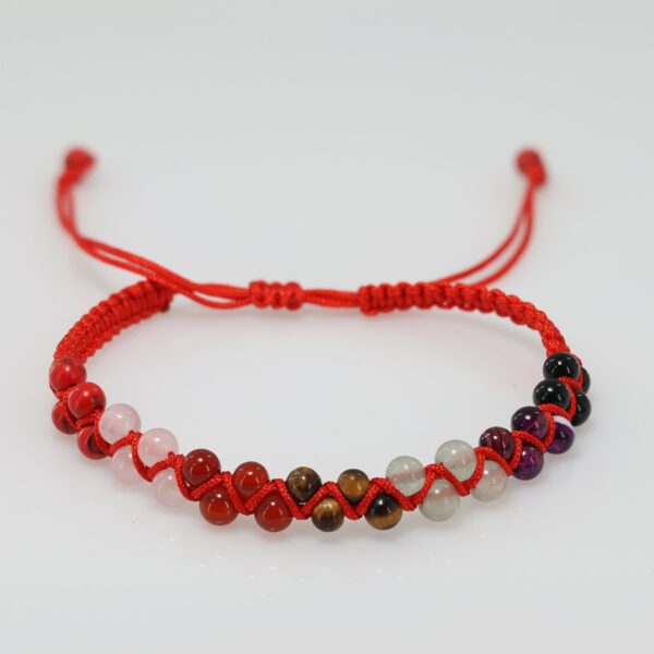 Double Mini Seven Chakra | Red