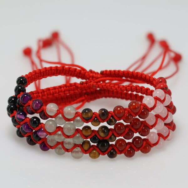 Double Mini Seven Chakra | Red