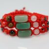 Health, Love, Abundance and Protection Adult Bracelet | Red
