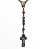 Saint Benedict Wooden Rosary | Brown