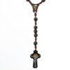 Our Lady of Guadalupe Wooden Rosary | Brown