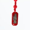 Santa Muerte/Holy Death Wooden Rosary | Red