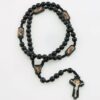 Our Lady of Guadalupe Wooden Rosary | Black