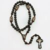 Our Lady of Guadalupe Wooden Rosary | Brown