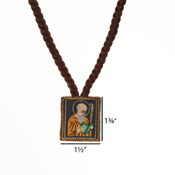 Saint Benedict Scapular | Brown