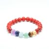 7 Chakras Red Howlite