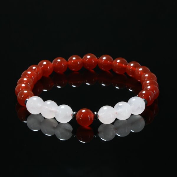 Carnelian and Rose Quartz