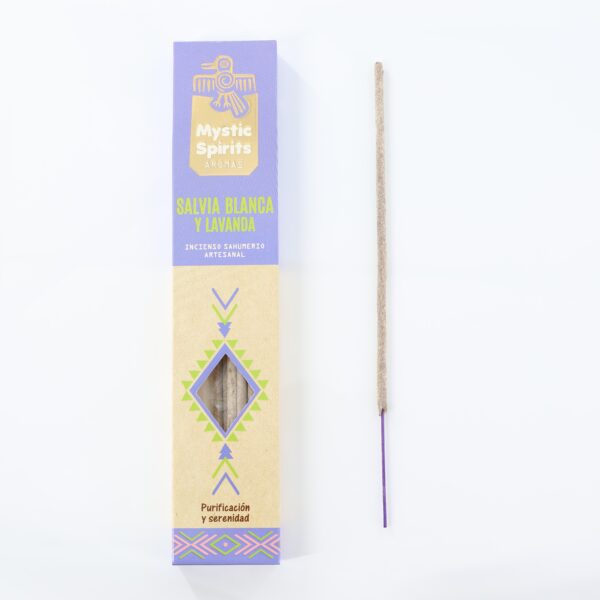 White Sage & Lavender Handcrafted Smudge Incense