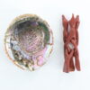 Natural Abalone Shell with Wooden Stand