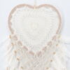 White Heart Dream Catcher