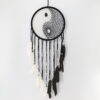 Black & White Yin-Yang Dream Catcher