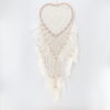 White Heart Dream Catcher