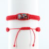 St Michael Archangel Red Adult Bracelet