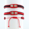 St Benedict Reversible Red&Black Adult Bracelet