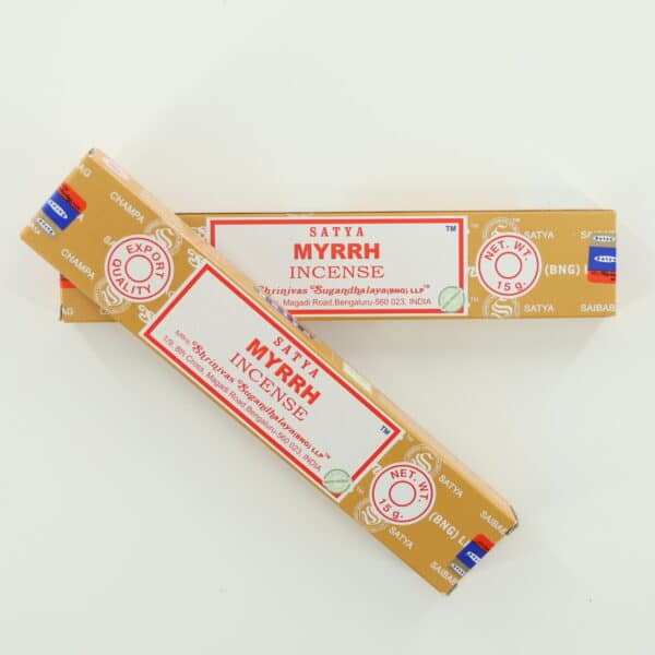 Authentic Satya Myrrh Incense